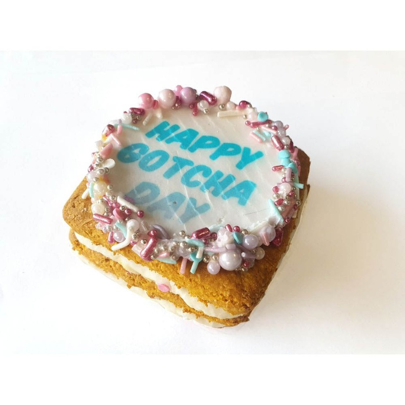 Buy Gotcha Day Cake Dog Treat 220g MyDeal