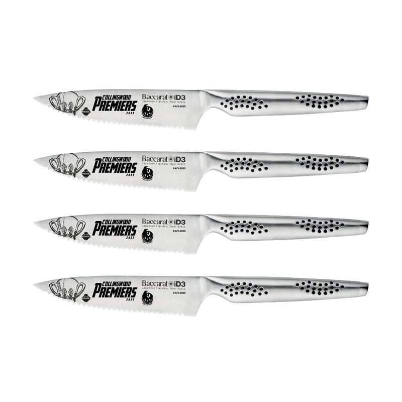 Buy Baccarat iD3 4 Piece Steak Knife Set Premiers 2023 Collingwood MyDeal