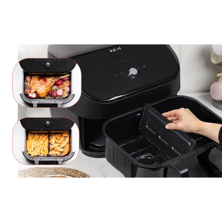 Instant Pot Instant Vortex ClearCook Dual Air Fryer 8L