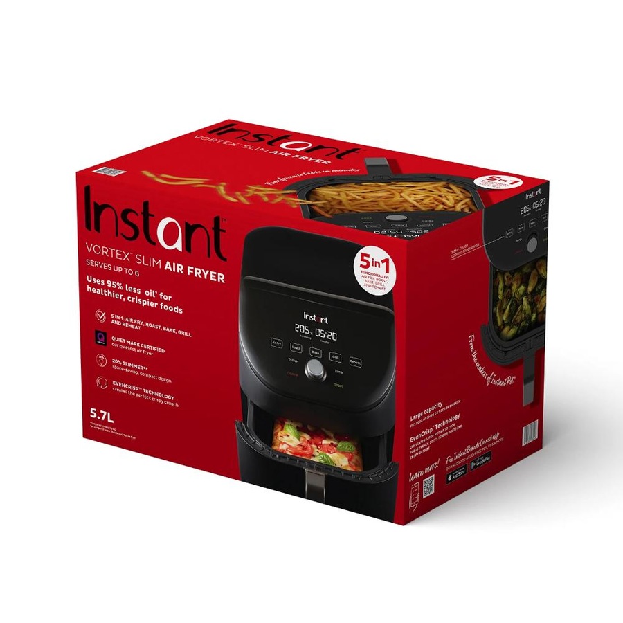 Instant Pot Instant Vortex Slim Air Fryer 5.7L
