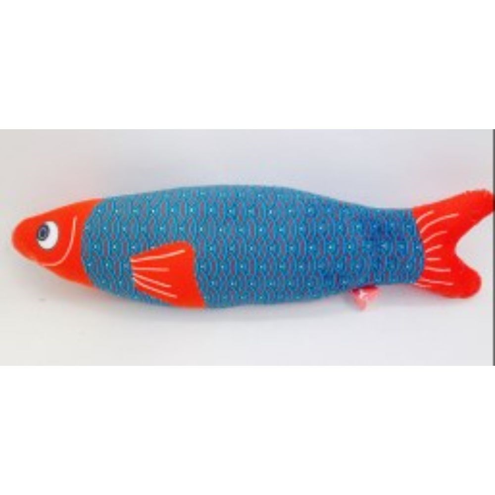 shiny fish cat toy