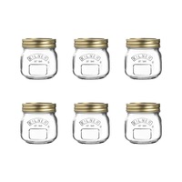 Kilner Genuine Preserve Glass Jar Set of 6 250ml