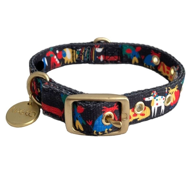 Buy Kip & Co Dog Collar Sir Fred Large MyDeal