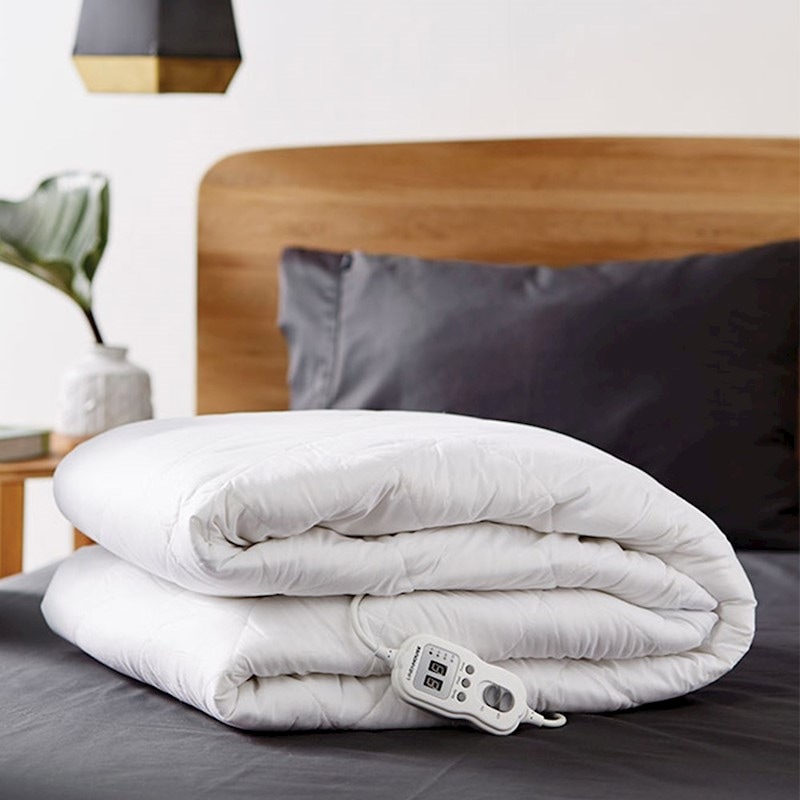 Buy Linen House Multizone Quilted Electric Blanket King Bed 80GSM MyDeal