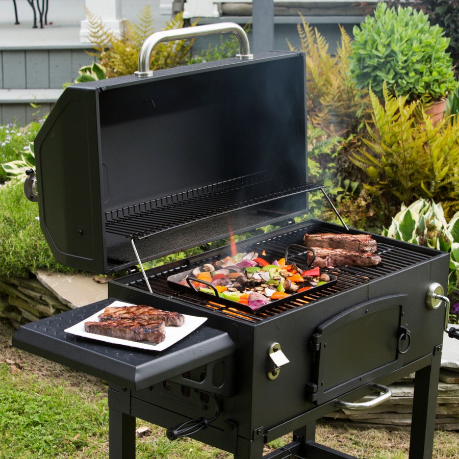 Lodge 13x12 Inch Seasoned Carbon Steel Grill Pan