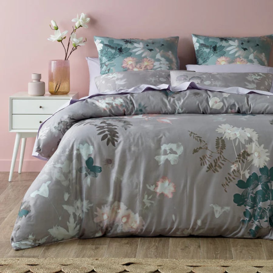 Lorraine Lea Aleria Quilt Cover Set - Queen