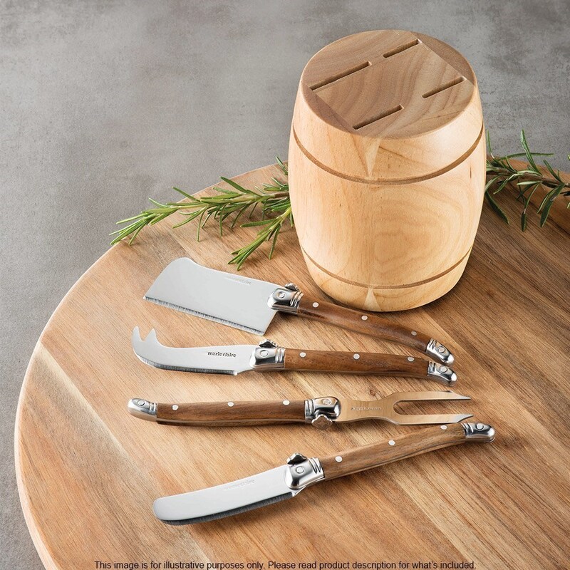 cheese knife block