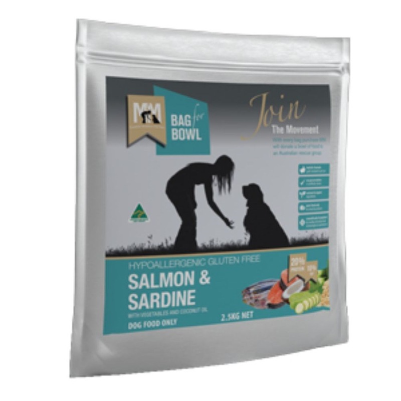 Meals For Mutts Salmon & Sardine Dog Food 2.5kg MyDeal