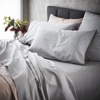 MyHouse Ashton Bed Sheet Set - Mink - Super Queen