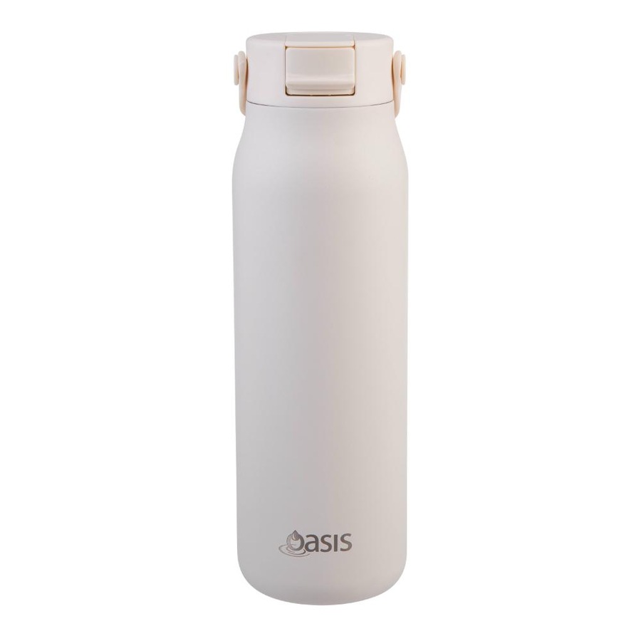 Oasis Ceramic Lined Stainless Steel Double Wall Insulated Sorrento Sipper Bottle 900ml