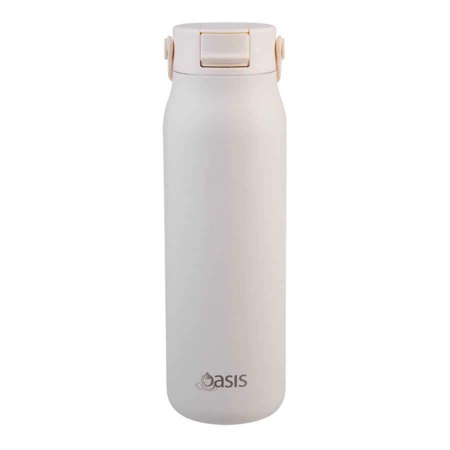 Oasis Ceramic Lined Stainless Steel Double Wall Insulated Sorrento Sipper Bottle 900ml