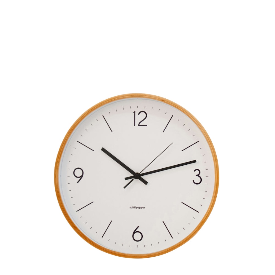 Salt & Pepper Boden Clock 32cm