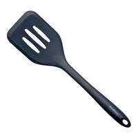 Scullery Kolori Silicone Slotted Turner - Black