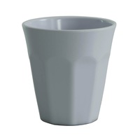 Serroni Cafe Melamine Single Tone Cup 260ml 8.5X8.5X9cm - White