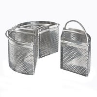 Stainless Steel Kitchen Steam Basket Pressure Cooker Anti-scald Steamer  Multi-Function Fruit Cleaning Basket Cookeo Accessories