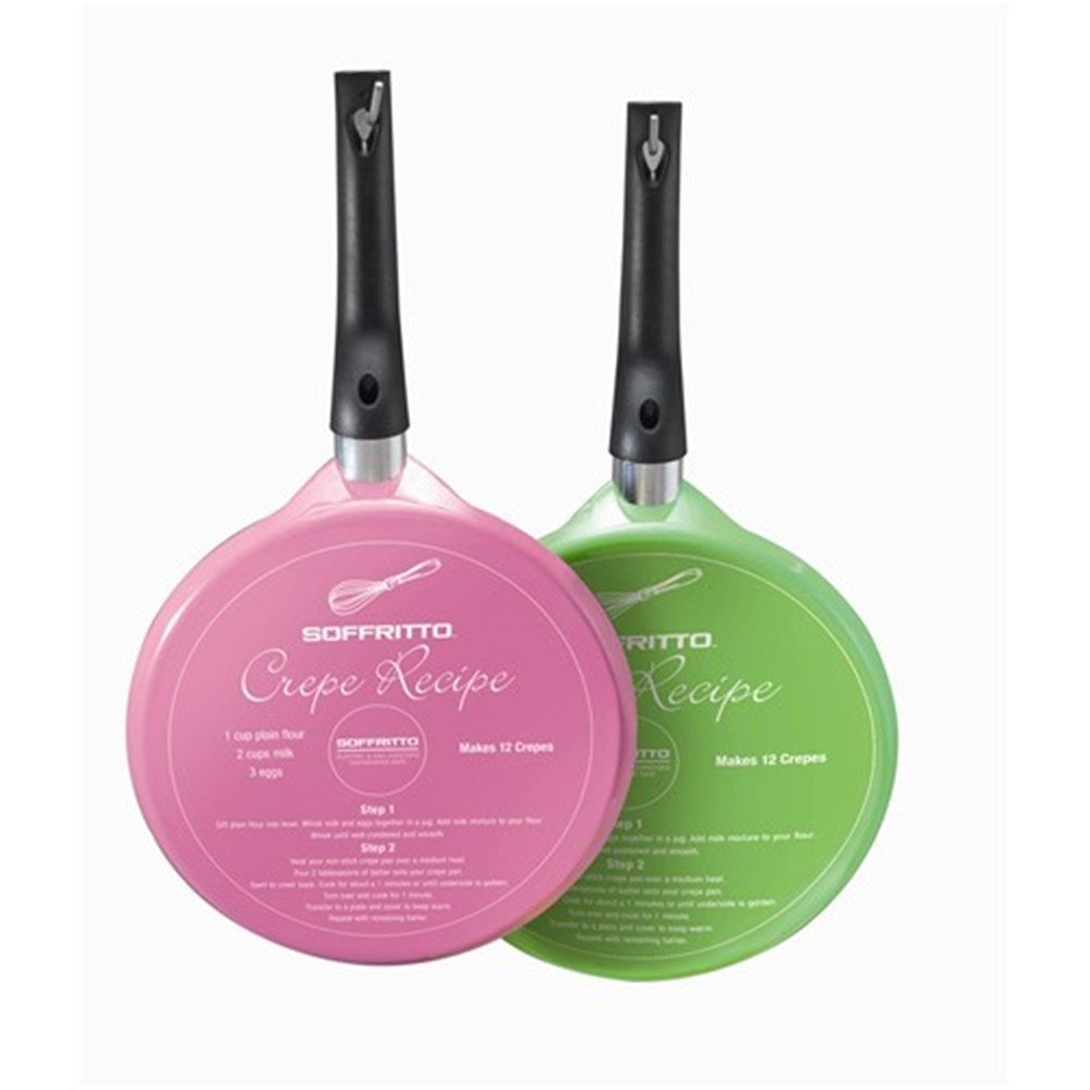 Soffritto Crepe Pan 25cm Assorted Colours