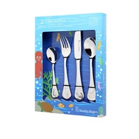 Stanley Rogers Stainless Steel 4 Piece Children's Cutlery Set - Sea Animals