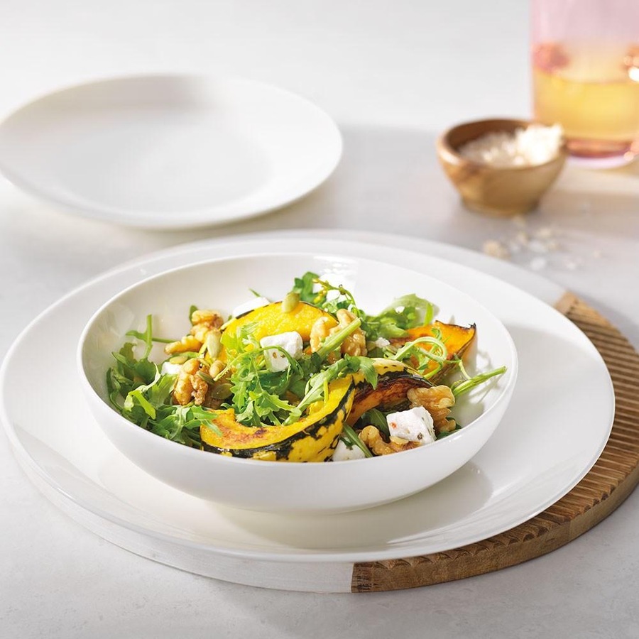 Superior Collection Coupe Dinner Set 12 Piece White Alex Liddy