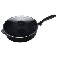 Swiss Diamond XD Induction Deep Saute Pan With Glass Lid 28X7.5cm