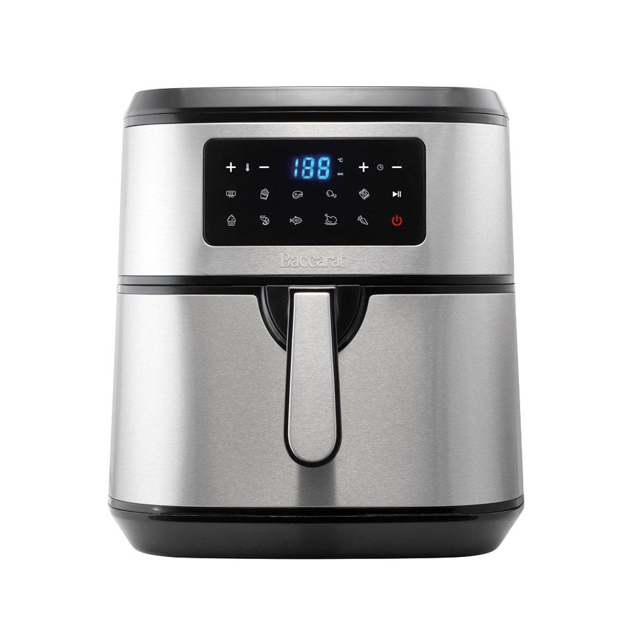 The Healthy Fry 9L Air Fryer Stainless Steel 32.7X38.3X35.2cm Baccarat