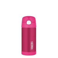 Thermos FUNtainer Stainless Steel Vacuum Insulated Drink Bottle 355ml - Pink