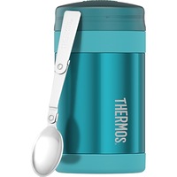 Thermos Vacuum Insulated Food Jar 470ml Teal 8.9X8.9X16.2cm