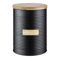 Typhoon Otto Coffee Canister 1.4L 11X15.5X11cm Black