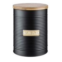 Typhoon Otto Sugar Canister 1.4L 11X15.5X11cm Black