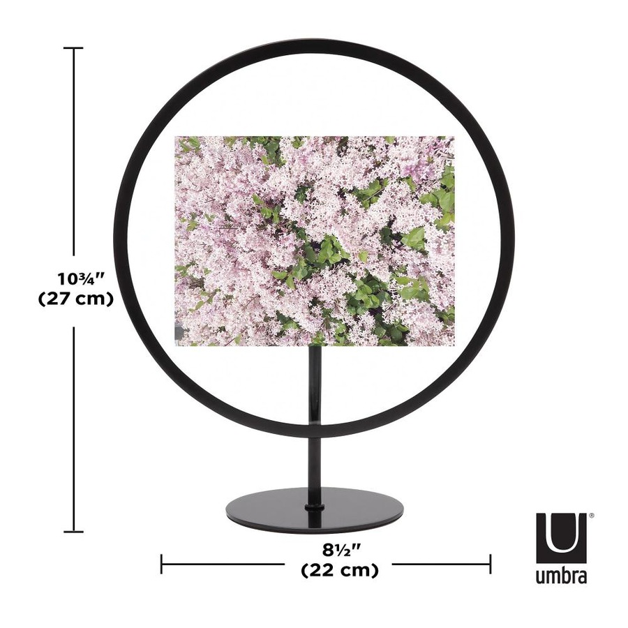 Umbra Infinity Photo Display Frame 4 x 6" Black