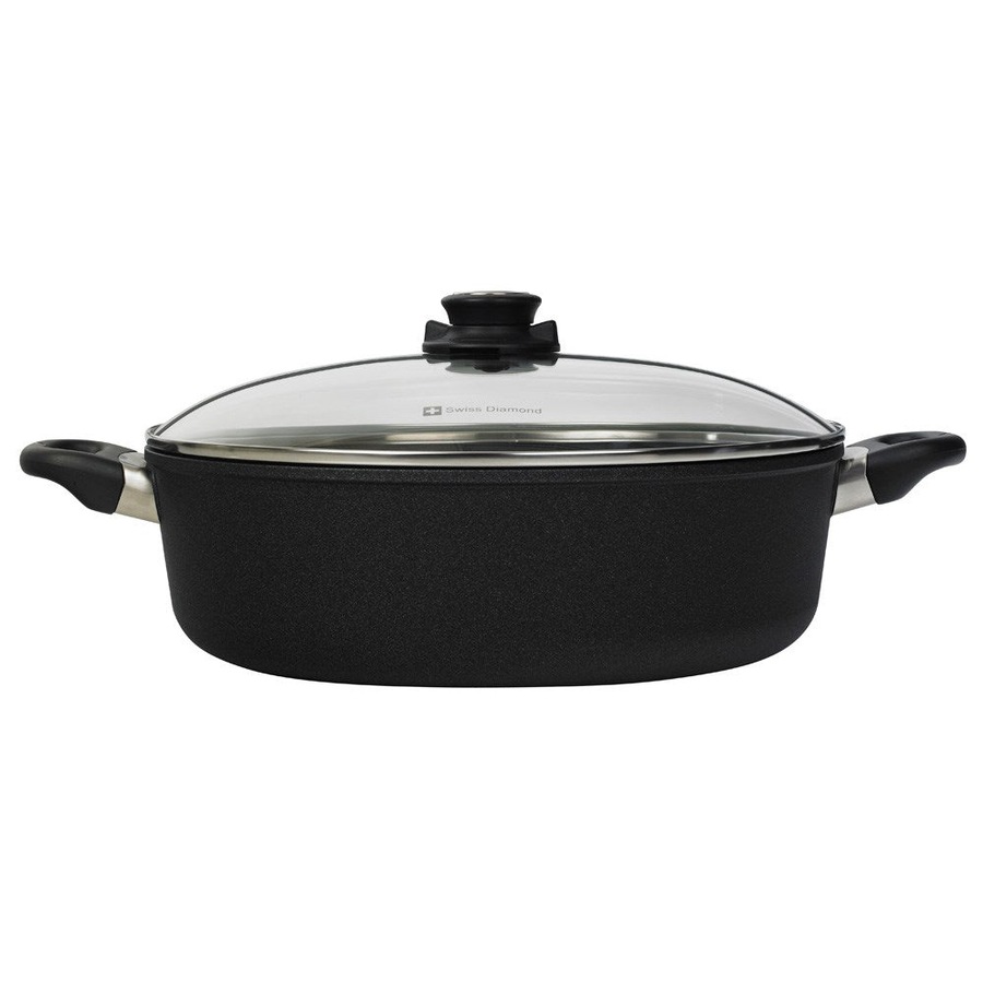 XD Induction Braiser with Lid 38.9cmX34.3cm Swiss Diamond