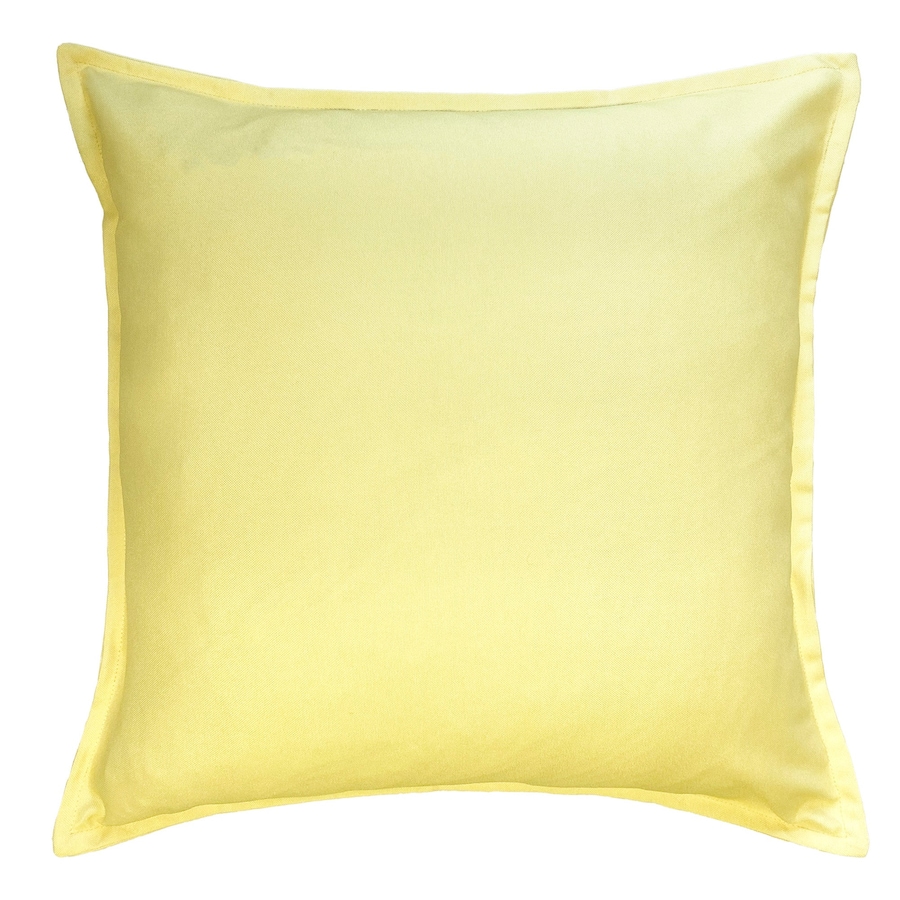 Zaab Torquay Plain Outdoor Cushion - Lemon