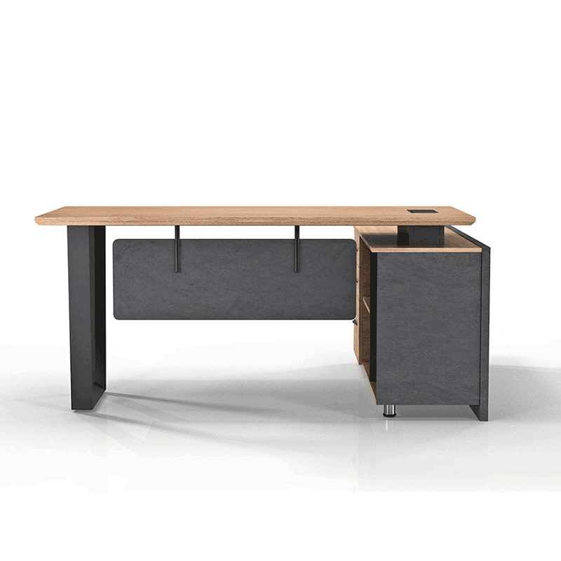 Buy ADRIANO Executive Office Desk with Left Return 160180cm Light