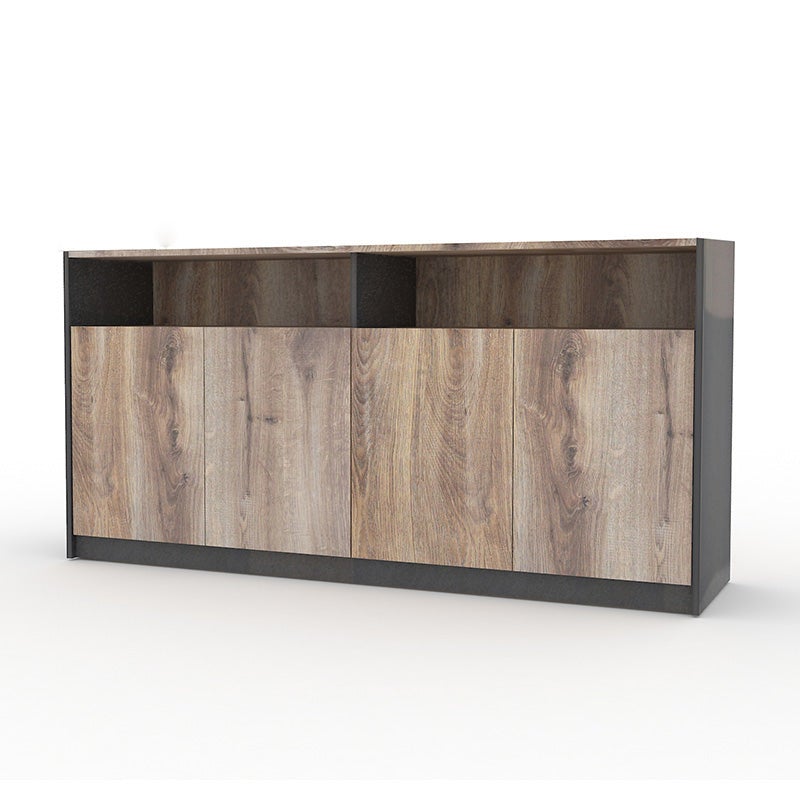 ARTO Credenza Cabinet 157cm - Warm Oak & Black