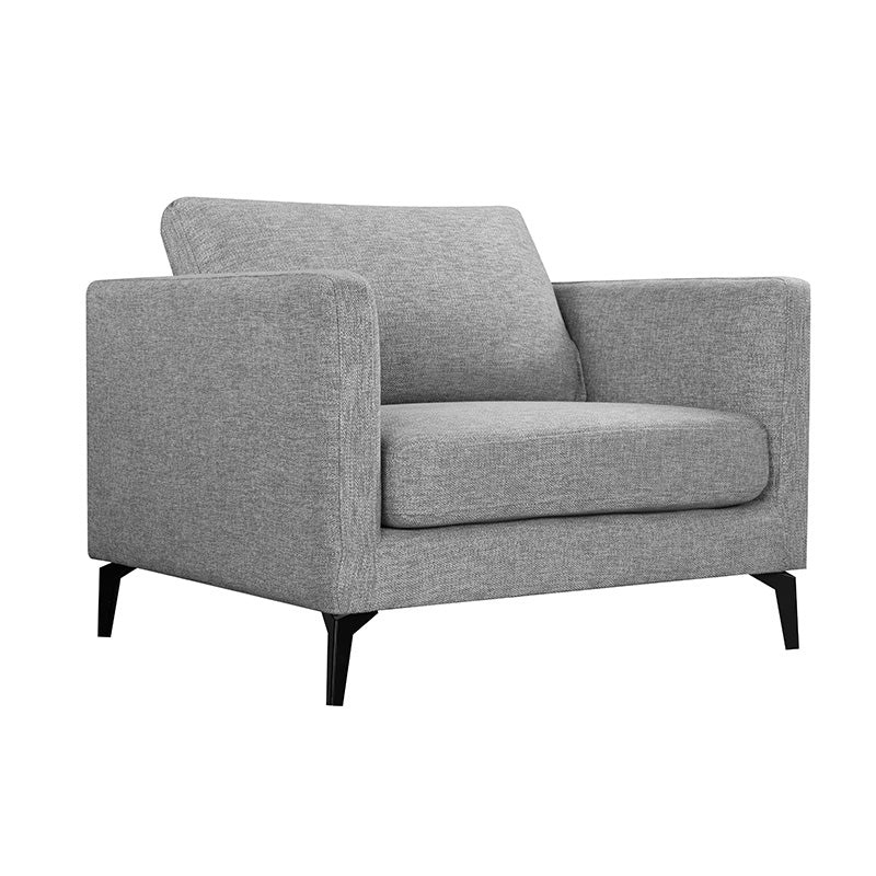 Buy GIZI Single Seater Sofa Grey MyDeal