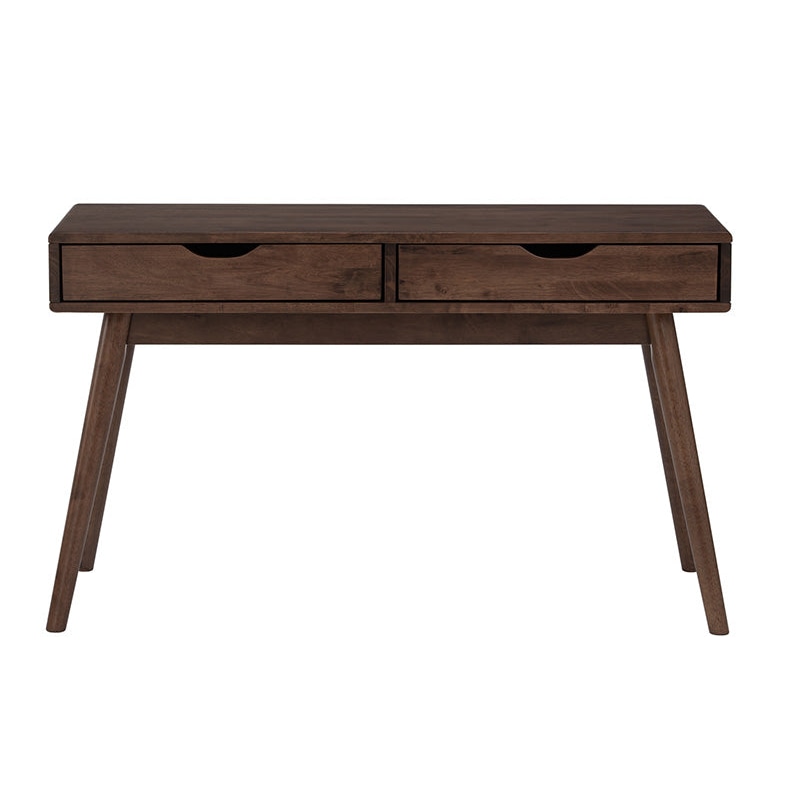 Lamar Console Table With 2 Drawers 122cm Walnut Mydeal Lamar Console Table With 2 Drawers, Lamar Console Table