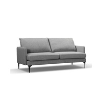 Modern Furniture HARLOW 3 Seater Sofa 192x90cm - Grey