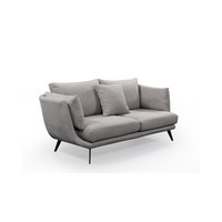 Modern Furniture RANNI 3 Seater Sofa 190.5x84cm - Warm Grey