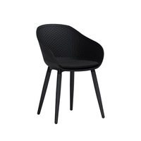 Modern Furniture UNITY Arm Chair 82x84cm - Dark Grey & Black