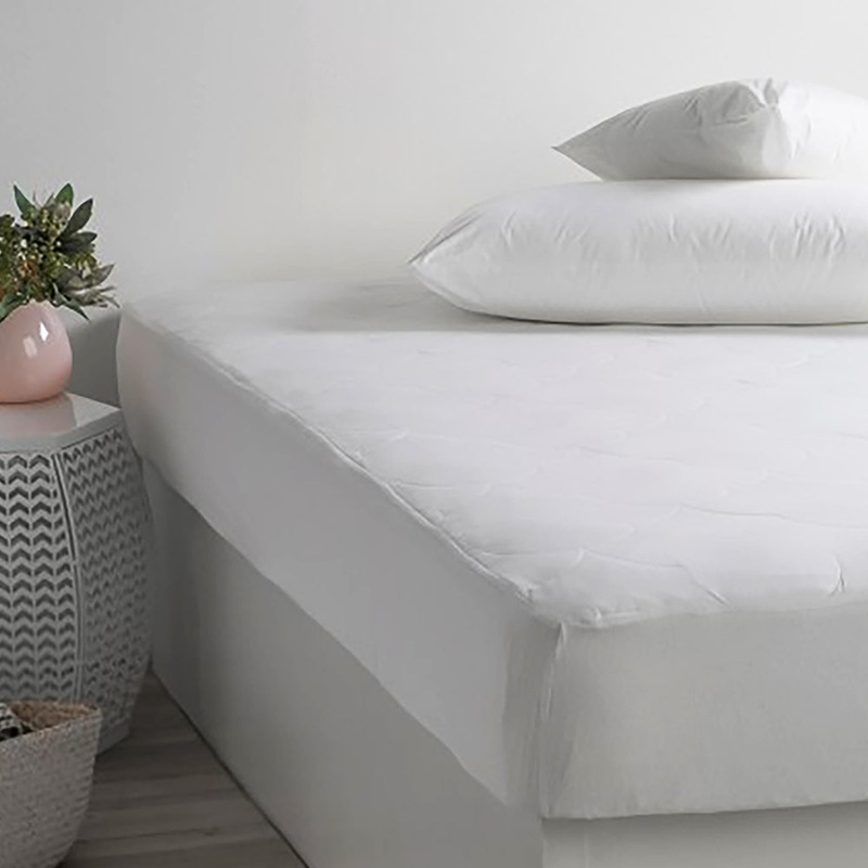 Buy Australian Cotton Mattress Protector Queen MyDeal
