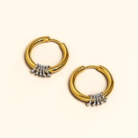 Flawless Illusion Hoop Earrings 14mm