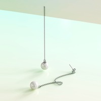 Katarina Pearl Drop Earrings Embellished With SWAROVSKI® Crystals Pearls