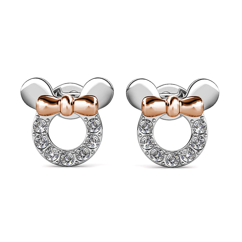 Minnie Mouse Earrings Embellished With SWAROVSKI Crystals