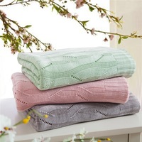120x180cm Cozy Decorative Knit Woven Throw Blanket Sofa Throw Bed Throw Bed Blanket