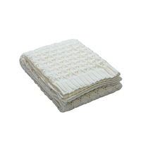 130*160cm Cozy Decorative Knit Woven Throw Blanket Sofa Throw Bed Throw Bed Blanket
