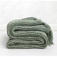 130x160cm Cozy Decorative Knit Woven Throw Blanket Sofa Throw Bed Throw Bed Blanket