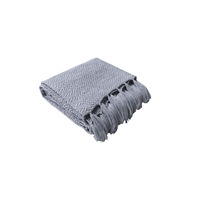 130x160cm Cozy Decorative Knit Woven Throw Blanket Sofa Throw Bed Throw Bed Blanket