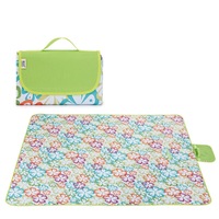 145*200cm Outdoor Waterproof Sandproof Foldable Portable Picnic Mat Picnic Blanket Fit up to 3-4 Adults