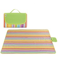 145*200cm Outdoor Waterproof Sandproof Foldable Portable Picnic Mat Picnic Blanket Fit up to 3-4 Adults