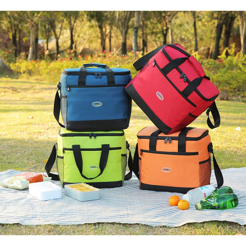 Buy 16L Thermal Food Picnic Lunch Bags Cooler Lunch Box Portable