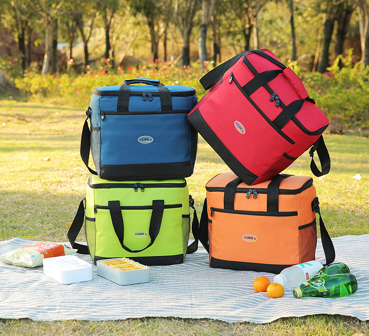 16L Thermal Food Picnic Lunch Bags Cooler Lunch Box Portable Multifunction lunch Bag